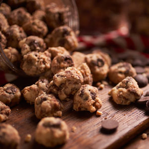 Aibake Belgium Dark Chocolate Almond Cookies