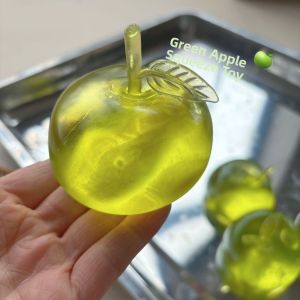 YIYIUR Transparent Maltose Squeeze Toys Plasticity Soft Simulated Slow-Rebound Toy Creative Simulate Sensory Soft Simulated Maltose for ADHD Autism Relax