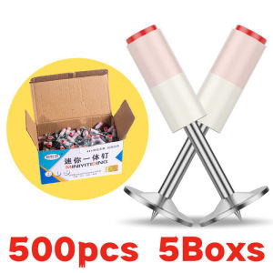 Durable Steel Nail Gun Rivet Set for Concrete and Ceiling Installation 100-500 Pieces