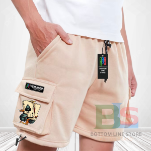 Celana Cargo Pendek Pria Dan Wanita Dewasa Bahan Katun Fleece Adem Dan Lembut Casual Dan Modis