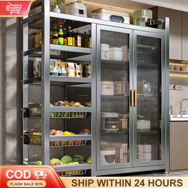 Kitchen Racks Organizer Kitchen Storage Rack Microwave Rack Metal Rack ...