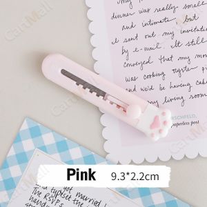 Cute Mini Cat Utility Knife School office Stationery Craft Paper Cutter Student Art Supplies Tool Cat-Claw