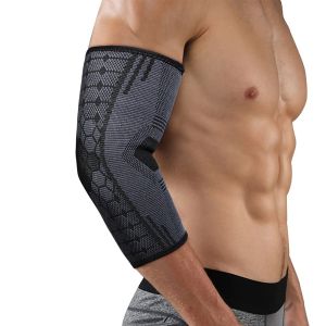 SKJK Arm Support Elbow Brace Weightlifting Workouts Breathable Compression Elbow Sleeve Recovery Arm Guard Sports Elbow Pads Men and Women