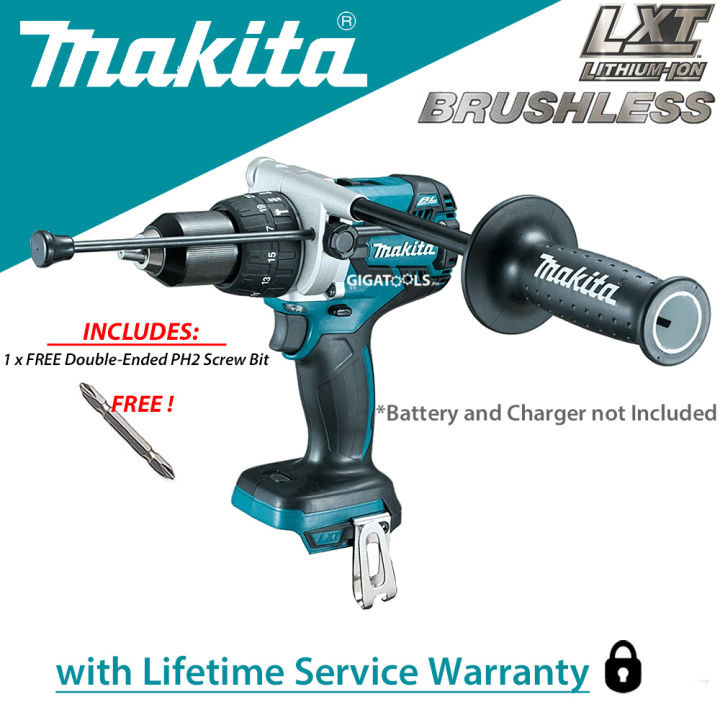 Makita DHP481Z Cordless Brushless Hammer Driver Drill 18V LXT 13mm