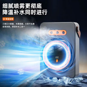 Quạt Điều Hòa Mini Phun Sương 3 Trong 1 Làm Mát Không Khí 100 Cấp Gió Tích Hợp Tạo Ẩm USB