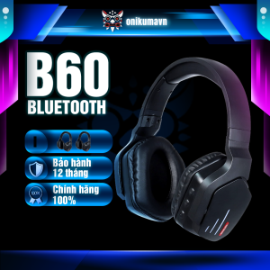 Tai Nghe Gaming ONIKUMA B60 Bluetooth Micro HD Âm Thanh Vòm Nổi