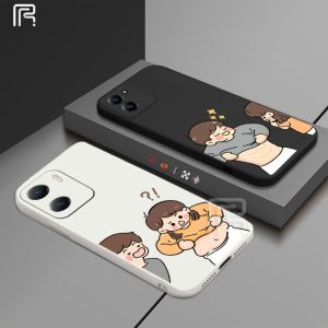 (Lokal Ready) Casing hp Xiaomi Poco X5 5G Poco M4 Pro Poco M3 Pro Poco X3 GT F4 GT X3 Pro X3 NFC M5S Otot Perut Bagi Laki-laki Dan Perempuan Soft Phone Cover