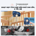 Quạt Tích Điện Mini PamaBaby 10000mAh Kẹp Xe Đẩy Để Bàn, Pin Chuẩn không báo ảo. 