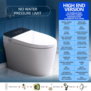 Smart Toilet pregnant Gift Water TankBidet spray Sterilization Ceramic Toiletbowl No water pressur