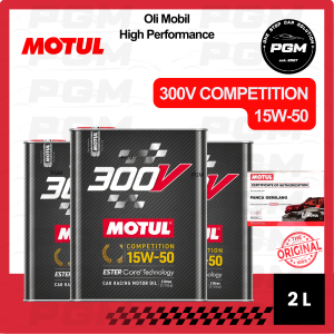 Oli Mobil Motul 300V COMPETITION 15W-50 2L (Dijamin Ori 100%)