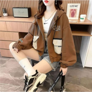ON OCEAN HOODIE OVERSIZE KOREAN STYLE FLEECE PREMIUM - JAKET HOODIE OVERSIZE