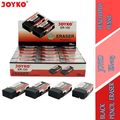 Black Pencil Eraser - Joyko - Penghapus Pensil - ER-105