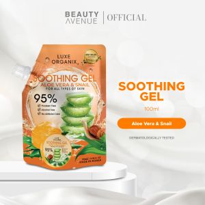 Luxe Organix Aloe Vera & Snail Soothing Gel 100ml