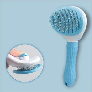 Pet Dog Hair Removal Comb Self Cleaning Slicker Brush for Dog Pet Hair Removal Comb Hair Brush