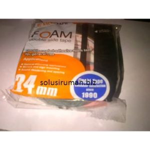 ISOLASI 1" NACHI PE FOAM DOUBLE SIDE DOUBLE TAPE ISOLASI 24MM PE FOAM 24 mm 1 inch