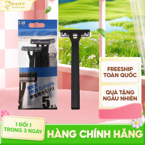 Dao Cạo Râu Kai LUF- 5P (00744 - 1 Gói 5 Chiếc )