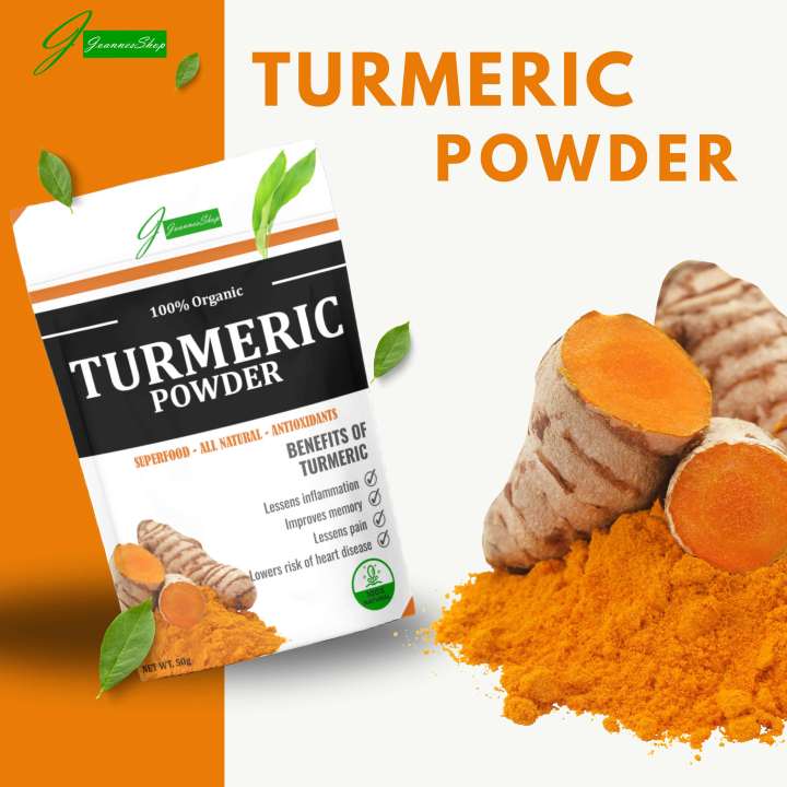 organic turmeric powder PURE HRB Lazada PH