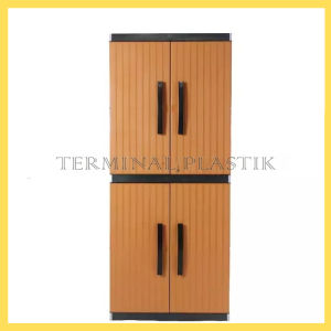 LEMARI PLASTIK MIAMI ORLANDO PREMIUM KUNCI