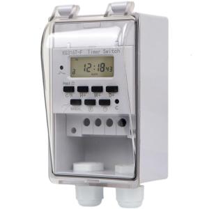 Automatic Cycle Timer Component Digital Timer Controllers 20 Programs 24H Control for Christmas Decorations Water Features