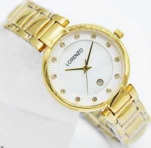 Jam tangan Lorenzo 1073 Tali rantai original wanita