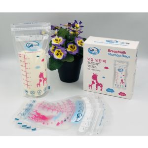 Hộp 50 túi và 30 túi dự trữ sữa 250ml GB Baby Hàn Quốc đựng lưu sữa mẹ an toàn tiện dụng mẫu mới