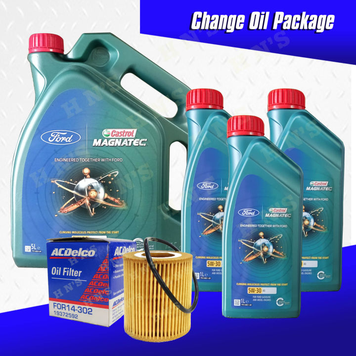 Ford Castrol Magnatec Professional 5W30 A5 Fully Synthetic Engine Oil 5  Litre