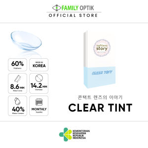 [LADYNAYOAN APPROVED] Clear Tint Monthly Softlens Bening Minus Bulanan