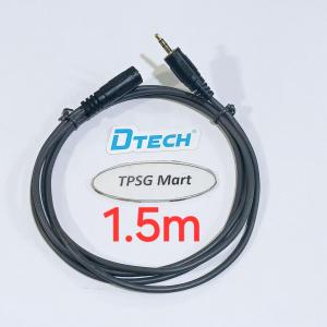 Dây nối dài âm thanh 1.5m / Dùng nối dài loa tai nghe míc Amply...(Dtech)