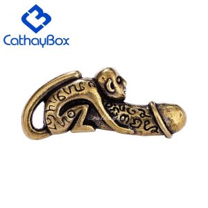 Vintage Look Paladkik Monkey Thai Amulet Miniature Holy Wealth Magic Love Charm CB55A001V