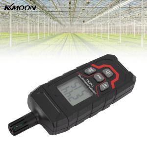 KKmoon Digital Hygrometer Thermometer Dew Point Wet Bulb Ambient Temperature and Humidity Meter