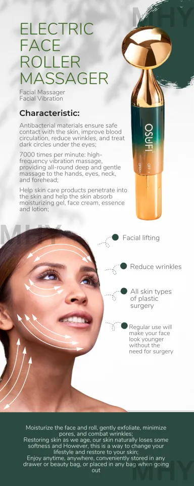 EFFECTIVE! Electric Face Roller Massager Slimming Vibration Facial Lift Roller Face Skin Tightening Wrinkle Face Lifting Battery-Operated Dermacare Tool - Lazada | Lazada PH EFFECTIVE! Electric Face Roller Massager Slimming Vibration Facial Lift Roller Face Skin Tightening Wrinkle Face Lifting Battery-Operated Dermacare Tool - Lazada | Lazada PH