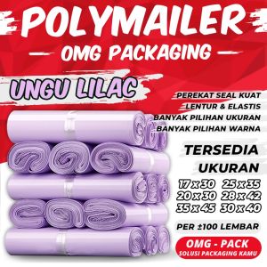 PLASTIK POLYMAILER BIRU PREMIUM TEBAL Kantong Amplop Packing Olshop Warna Perekat Custom Poli TERMURAH
