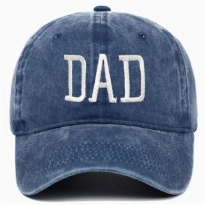 SIMPLETEN Adjustable DAD MOM Embroidery Baseball Caps Visors Hiphop Distressed Faded Cap Men Women Vintage Sunscreen Hats