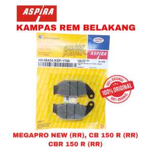 Kampas rem cakram belakang KSP 1700 MEGAPRO NEW CB 150R CBR 150R ASLI ASPIRA