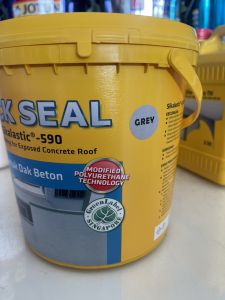 Sikalastic ® - 590 Deck Seal Chính Hãng (4kg - 20kg). Lớp sơn chống thấm sân thượng