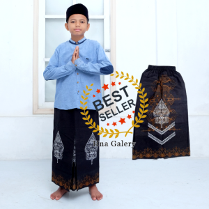 Sarung Anak Instan model rok Kain Katun Halus adem motif Batik Pekalongan