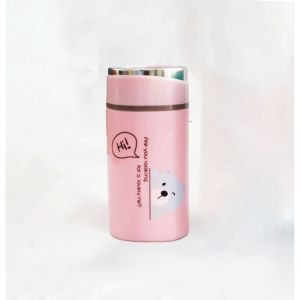 Botol Minum Kaca Mode Stylish Warna Warni Cartoon Botol Minum Motif Kartun Karter Fashion Lucu