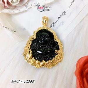 Mặt Dây Chuyền Nam V1258 Hình Phật Ông Bản Lớn Mạ Vàng Bền Màu