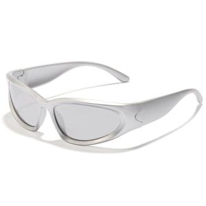 GUK Kacamata Steampunk Hitam Bersepeda Cyberpunk Hip Hop Punk Gaya Retro Eropa Olahraga Wanita Dan Pria K30 T301 COD