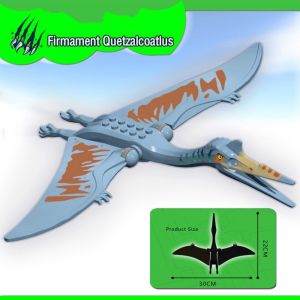 NAELIN Nhựa Khối xây dựng khủng long Nhiều màu sắc Kích thước đầy đủ Cảnh tiền sử Lắp ráp Thế giới khủng long Quà tặng trẻ em