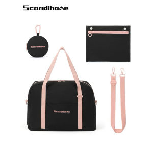 *CLEARANCE* Chic Expandable Tote with Shoe Compartment & Pouch - 20L Travel Versatile Bag