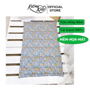 Nệm cho bé kích thước lớn phù hợp bé đi tiểu học và trung học nệm vải Tencel mềm mát