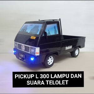 DT07 Mainan Anak Mobil Pick Up L300 – Telolet Basuri Musik & Lampu