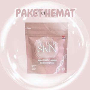 AFTERSKIN - Aftermyskin Alpha Arbutin Brightening Soap after my skin sabun pencerah pemutih 60 Gram
