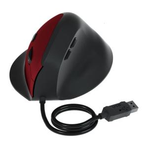 Ergonomic USB Cord Mouse Vertical 1600DPI Quiet Clicking Button For Office Home Computer PC Laptop Long Time Use