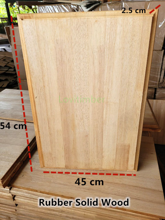 Rubber Wood Table Top,solid wood Lazada