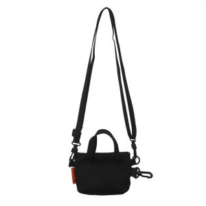 GIORGIONE Keychain Nylon Coin Purse Pendant Card Holder Portable Men Wallet Multifunctional Zipper Pouch Small Storage Bag Student
