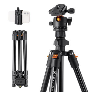 K&F CONCEPT Portable Camera Tripod Aluminum 6710kg 1.75 Meters with Detachable Tripod for DSLR ขาตั้งกล้อ