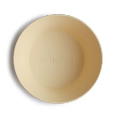 Mushie 2Pc/Set Bowls from Denmark (12 Colours) Children Tableware Toddler Kids Baby Safe Dinnerware
