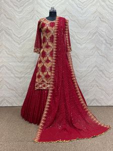 [PRE-ORDER] Ready Made Faux Georgette Suit(10-15 days delivery)